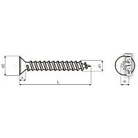 Шуруп ЕКТ CV010217 (1000 шт)