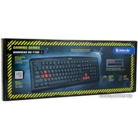Клавиатура Defender Warhead GK-1100 (черный)