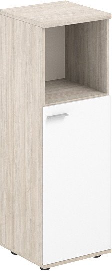 

Шкаф-пенал Norden Средний с нишей SG.844.OL.WH.R (дуб светлый/белый)