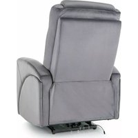 Кресло-кровать Signal Kronos Velvet Bluvel 14 (серый)