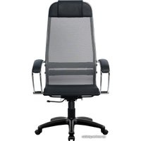 Офисное кресло Metta SU-1-BK Комплект 4, Pl тр/сечен (резиновые ролики, серый)