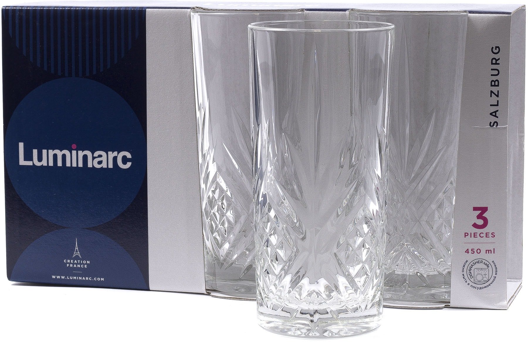 

Набор бокалов для воды и напитков Luminarc Salzburg P2999