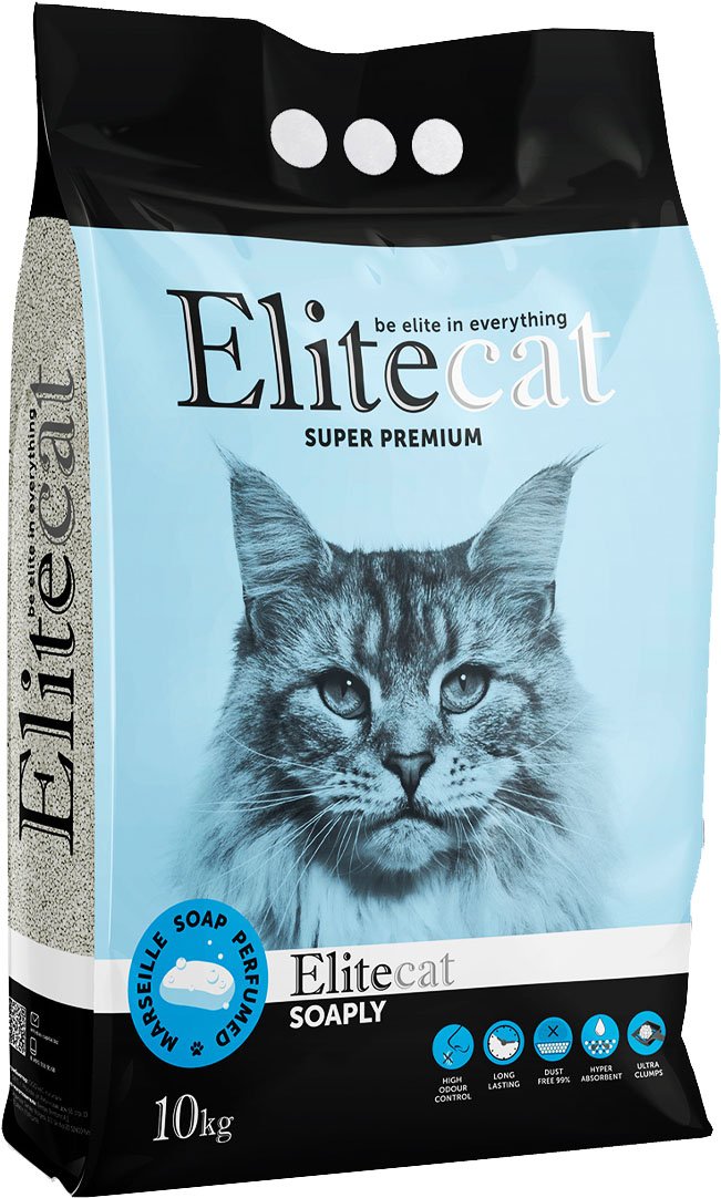 

Наполнитель для туалета EliteCat Soaply с ароматом изысканного мыла 10 кг