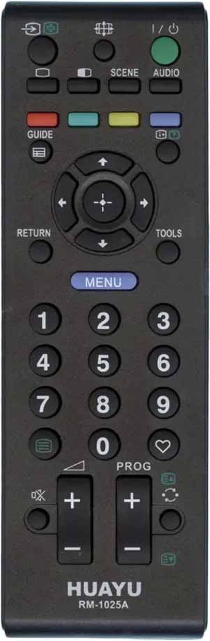 

Пульт ДУ Huayu RM-1025A (для телевизоров Sony)