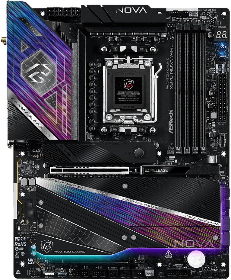 Материнская плата ASRock X870 Nova WiFi