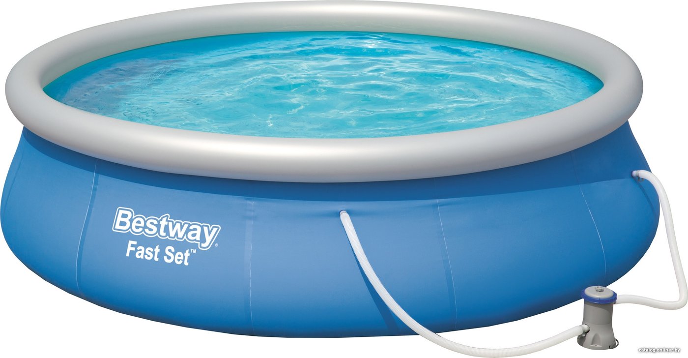 Надувной бассейн Bestway Fast Set 57313 (457x84)