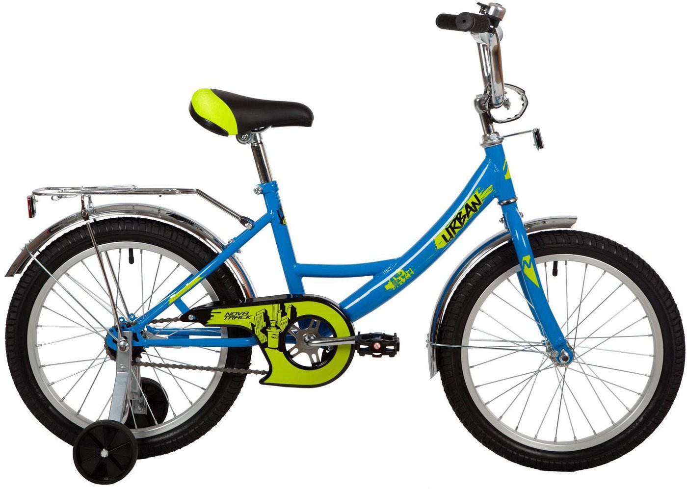 

Детский велосипед Novatrack Urban 18 2022 183URBAN.BL22 (голубой)