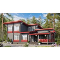 Дом Woods из бруса Твин Пикс