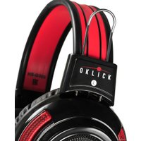Наушники Оклик HS-G300 Armageddon (черный/красный)