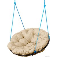 Подвесное кресло M-Group Папасан 12039901 (бежевая подушка)