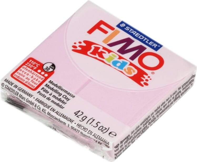 

Полимерная глина Fimo 8030-206 (светло-розовый)