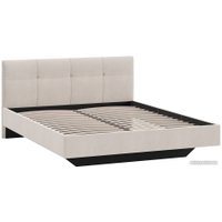 Кровать Трия Элис тип 1 с мягкой обивкой 160x200 (велюр бежевый)