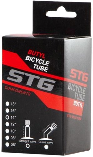 Велокамера STG 14х1.95/2.125 33мм Х103296