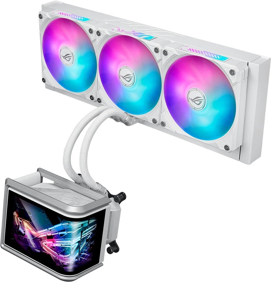 

Система жидкостного охлаждения для процессора ASUS ROG Ryuo IV SLC 360 ARGB White Edition