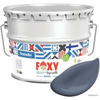 Краска Finntella Foxy Lapselli Matte Pingviini F-50-1-9-FL297 9 л (синий, серый)