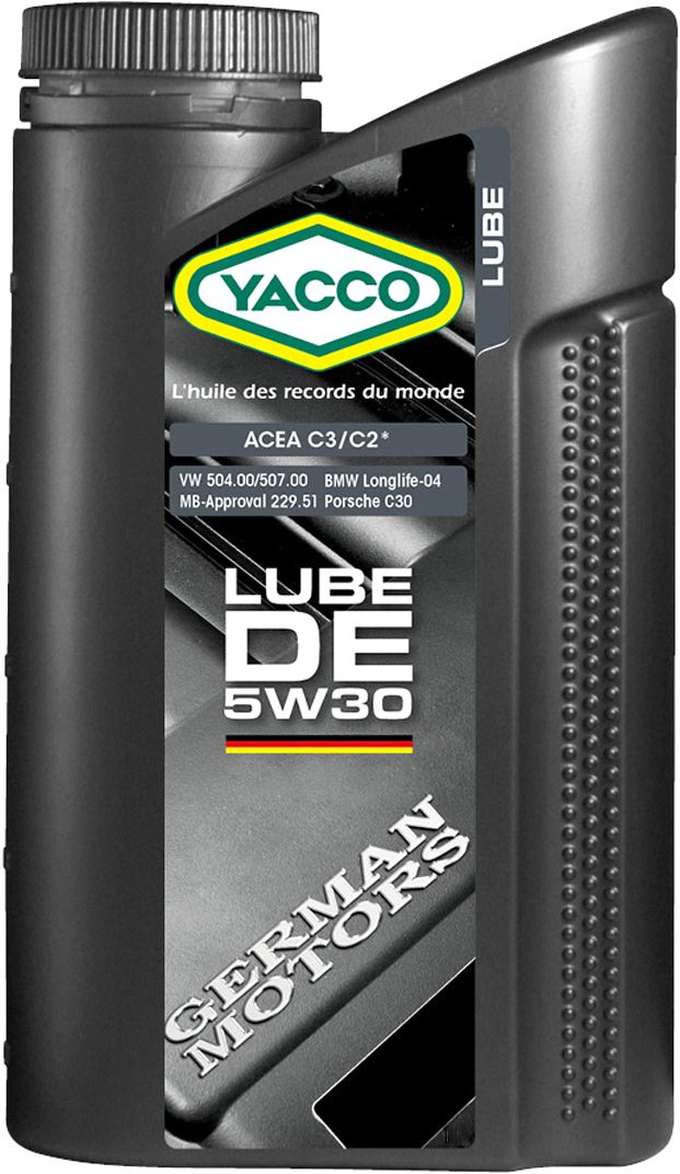 

Моторное масло Yacco Lube DE 5W-30 5л