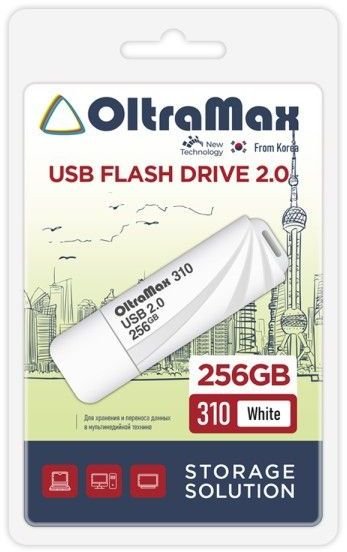 

USB Flash OltraMax 310 256GB (белый)