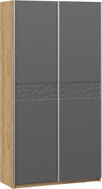 

Шкаф-купе Трия Оскар Скания Т2 1200 268356 (ручка серебро/дуб крафт золотой/серый графит/графит матовый)