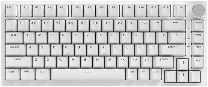 

Клавиатура Ajazz AK820 (белый, Ajazz Red)