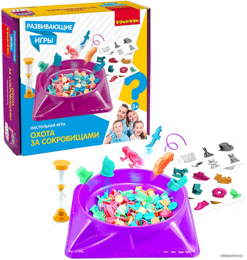 Развивающая игра Bondibon Охота за сокровищами ВВ5369
