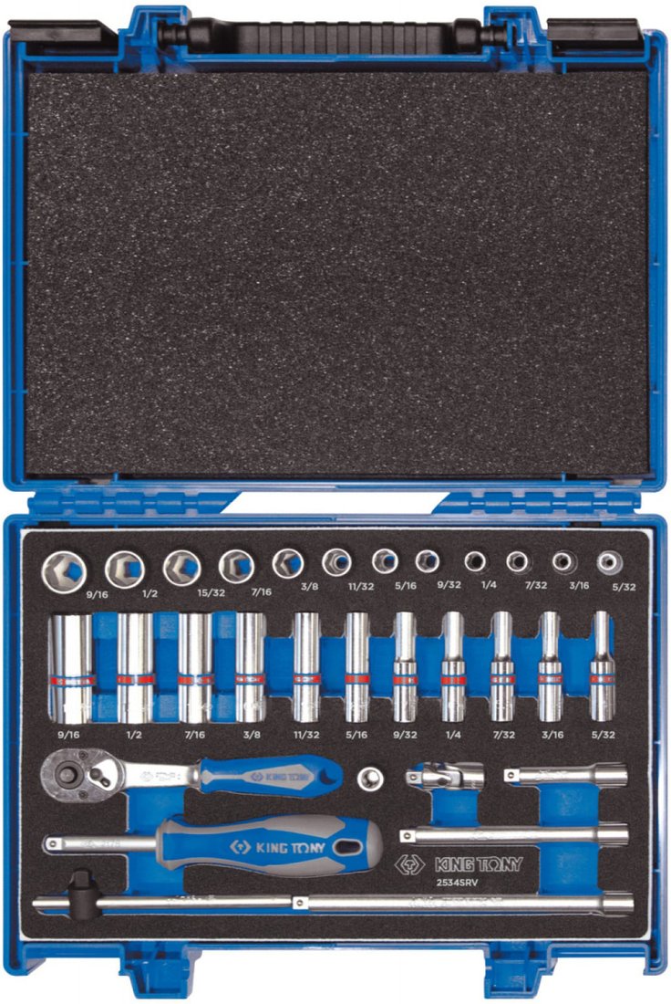 

Универсальный набор инструментов King Tony 2331SRV (31 предмет)