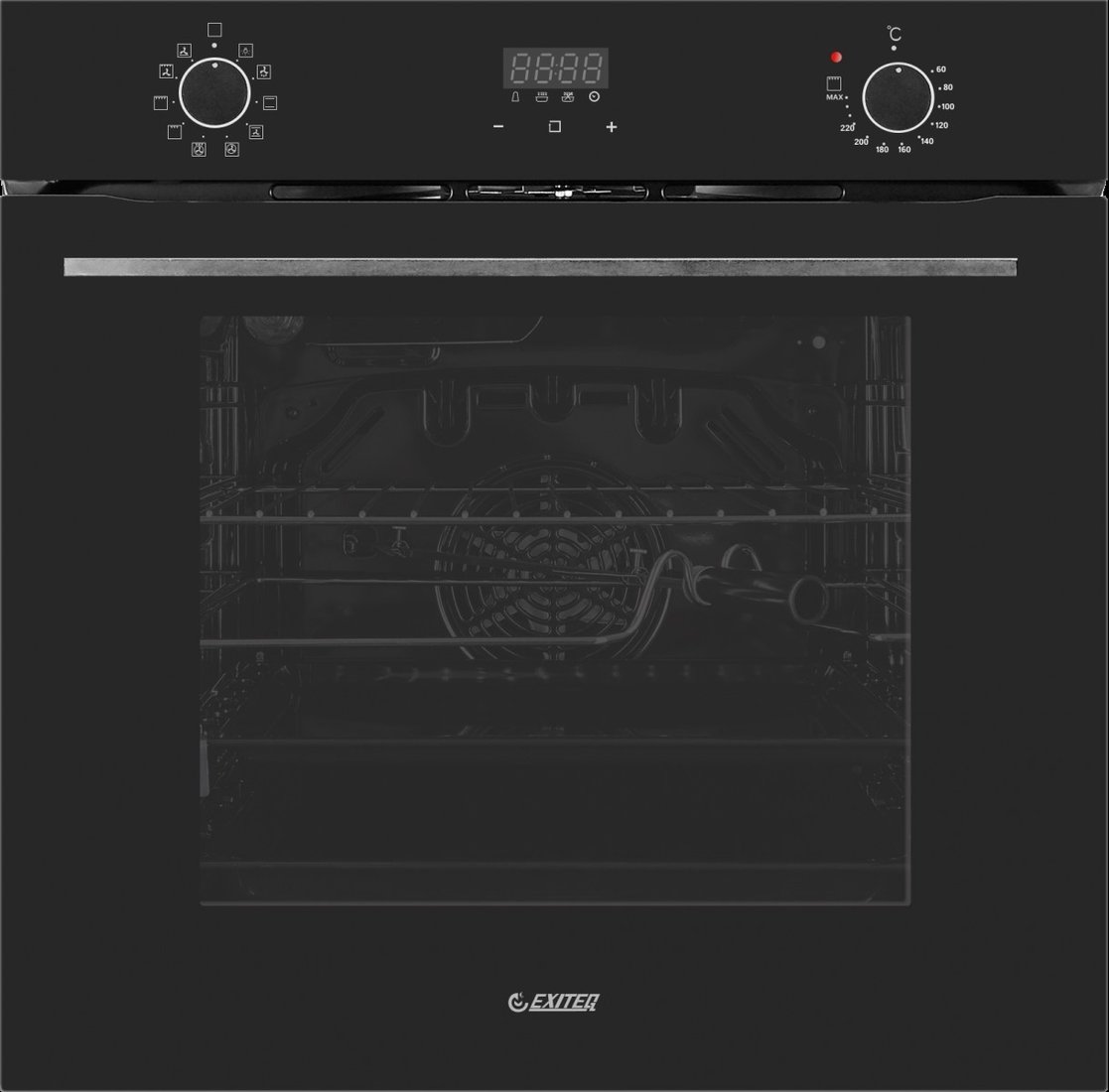 Электрический духовой шкаф Exiteq EXO-110 (черный)