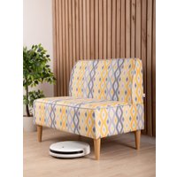 Диван Mio Tesoro Одос Принт (абстракция/ткань микровелюр)