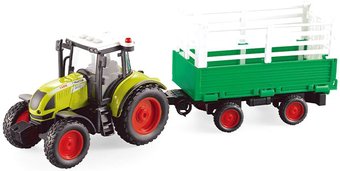 Трактор WenYi с прицепом для перевозки животных WY900H