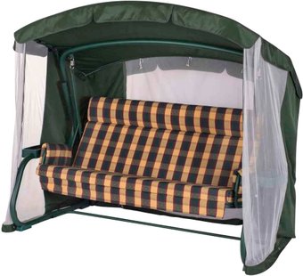 Удачная мебель Мерида премиум с подголовником (зеленый 334)