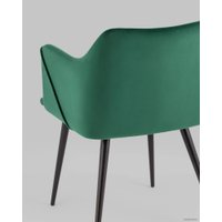 Стул Stool Group Джоэл с подлокотниками vd-joel-b19 (велюр зеленый)