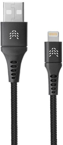 

Кабель Rocket Contact USB Type-A - Lightning (1 м, черный)