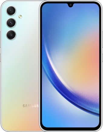 Galaxy A34 5G SM-A346E/DSN 8GB/256GB (серебристый)