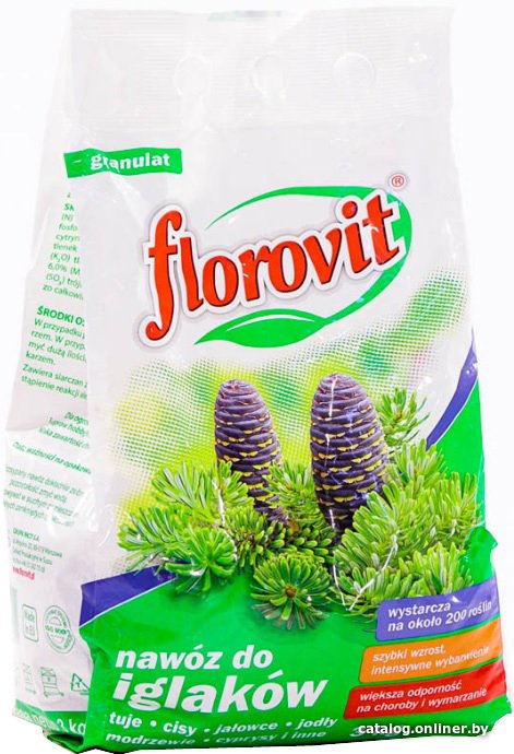 Удобрение Florovit Для хвойных гранулированное (3 кг)