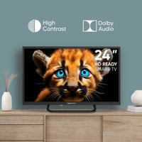 Телевизор Topdevice 24" SMART BS02 (черный)