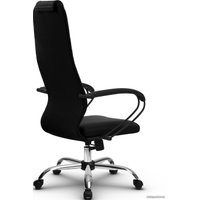 Офисное кресло Metta BK-10 CH (резиновые ролики, черный)