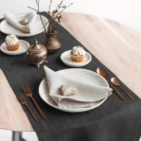 Дорожка на стол Волшебная ночь 40x140 776601 (графит)