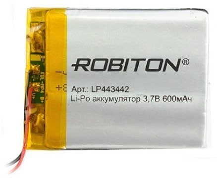 

Аккумулятор Robiton LP443442 600mAh 1 шт
