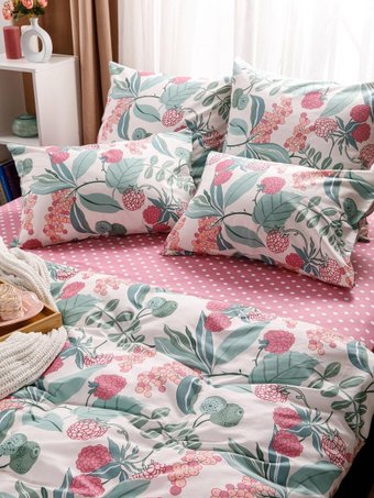 2-спальный комплект постельного белья Веселина Кимберли 71137-1+70707-2 2сп Евро (50x70)