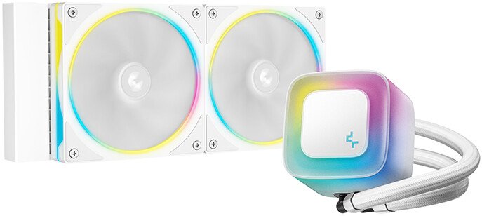 

Система жидкостного охлаждения для процессора DeepCool LE240 PRO WH R-LE240PRO-WHAMMC-G-1