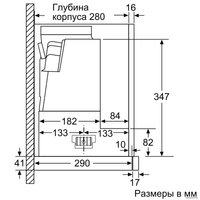 Кухонная вытяжка Bosch DFR067T51