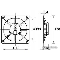 Вентиляционная решетка airRoxy dRim C300-C159
