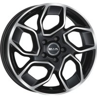 Литые диски MAK Express 17x7" 5x118мм DIA 71.1мм ET 45мм Black Mirror