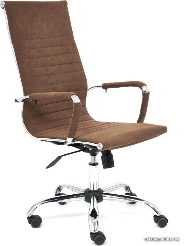 Офисное кресло TetChair Urban (флок, коричневый 6)