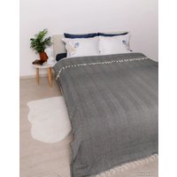 Плед Bambim Home 200х220 (черный)
