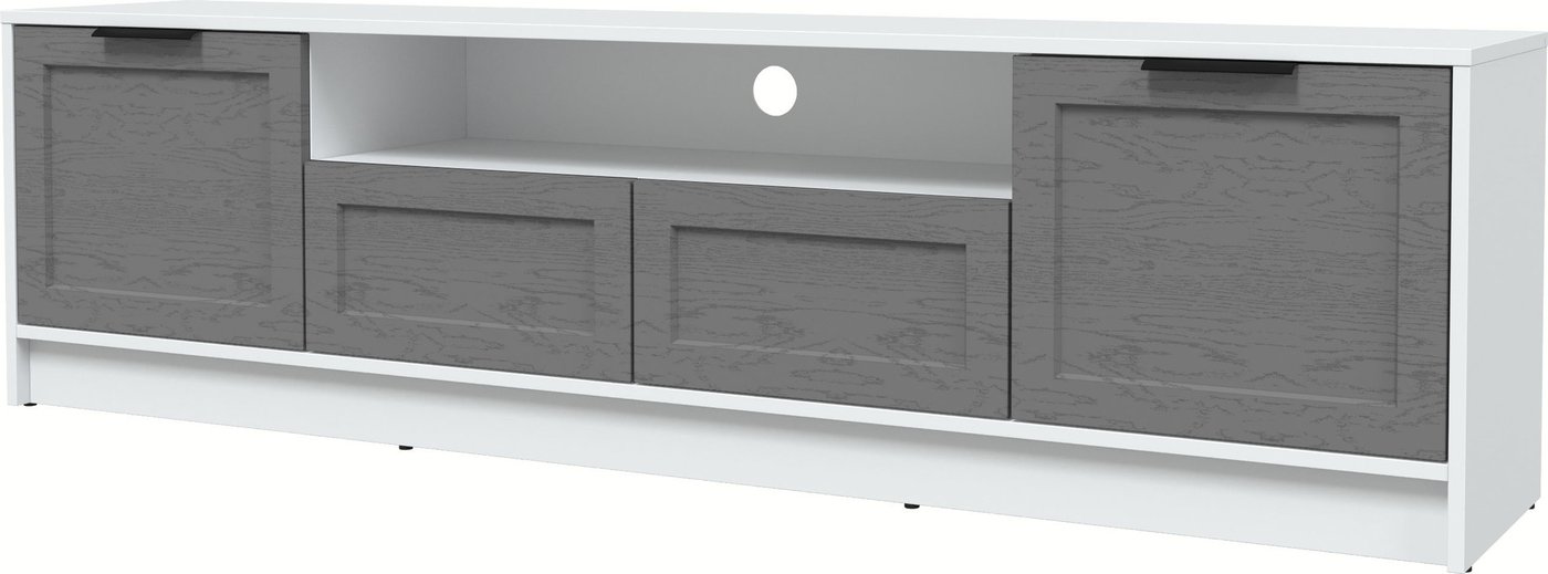 

Тумба Интерлиния ТВ Концепт Тренд КТ-ТВ4-50 (белый платинум/дуб серый)