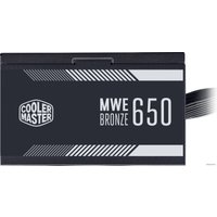 Блок питания Cooler Master MWE 650 Bronze V2 MPE-6501-ACAAB-EU