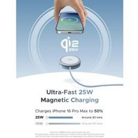 Беспроводное зарядное Ugreen W753 55959 (голубой)