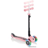 Трехколесный самокат Globber Go Up Foldable Plus Light (пастельно-розовый)
