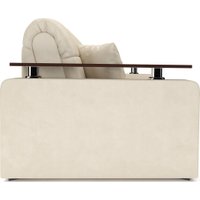 Диван Мебель-АРС Аккордеон Бакли НПБ 180x200 (бархат бежевый Star Velvet 6 Light Beige)