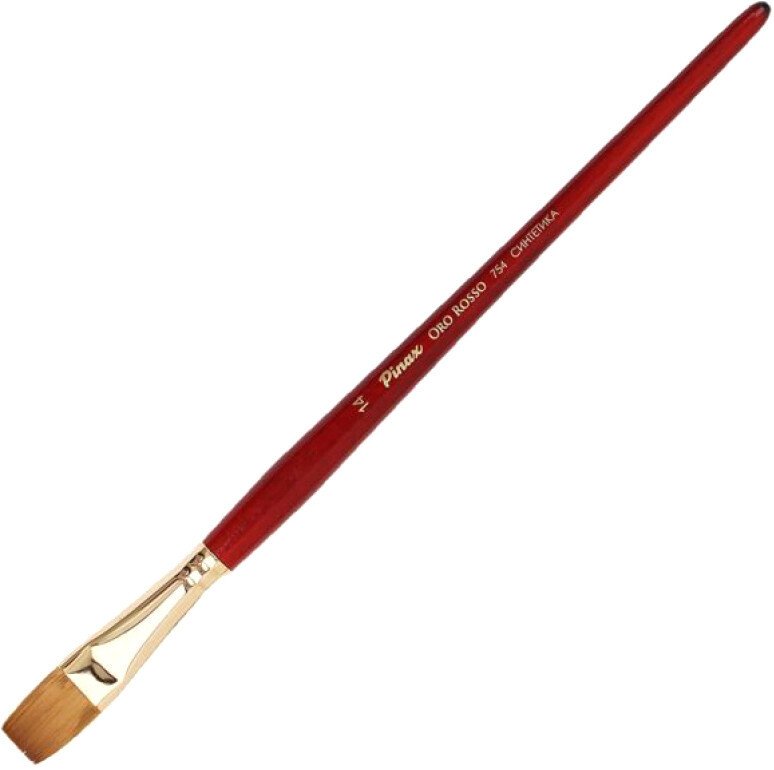

Кисть для рисования Pinax Oro Rosso №4 754004 (синтетика, плоская)